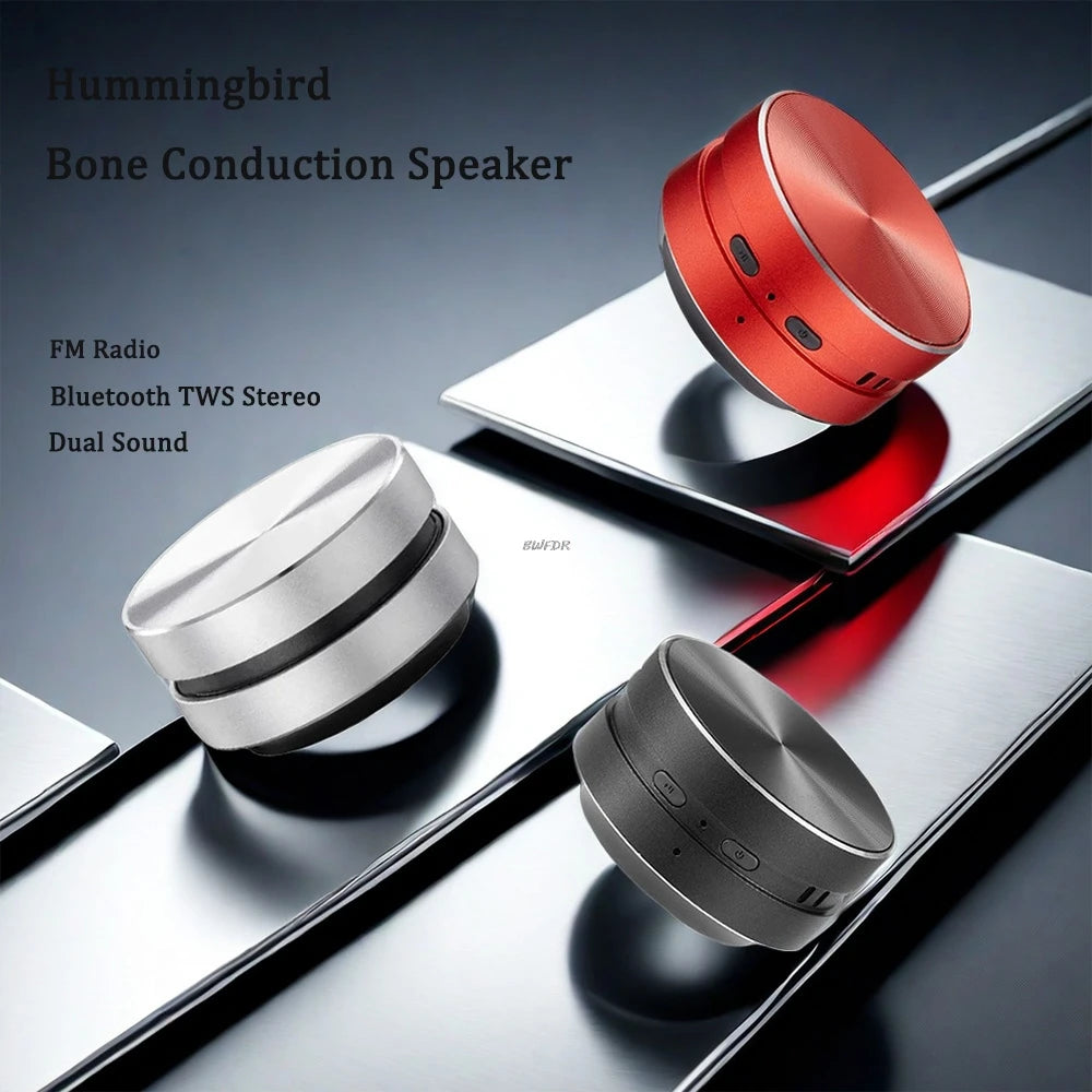 VibePod™ – Mini Bluetooth Bone Conduction Speaker That Turns Any Surface Into a Loudspeaker